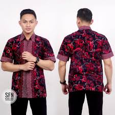 Wa 0857 4217 7380 Buruan Agen Kemeja Batik Kombinasi Kain Polos Wanita Medan