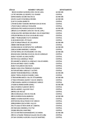 Lista de Beneficiarios SEN
