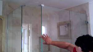 Neo angle shower enclosure frameless. Frameless Shower Door Neo Angle Youtube