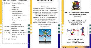 Latihan chant dan gaya untuk hari sukan. Contoh Brosur Hari Sukan Negara Contoh Gil