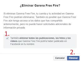 Al hacer clic aparecerá en las opciones de cuenta (ajustes / general) las opciones de para vincular a facebook o vk. Eliminar Cuenta Free Fire Guia Paso A Paso 2019 Ayuda Celular