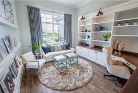 Office Den Guest Room Floor Plan Idea Corner Desk With Built In S Shallow Shelves On Opposite Wall W Sle Home Office Layouts Guest Room Office Sofa Layout