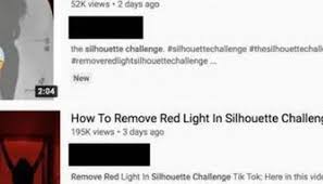 Viral video shows savannah youth football. Silhouettte Challenge Goes Wrong As Netizens Remove Red Filter From The Videos