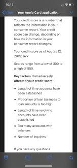 Fico scores may be the industry's standard for credit decisions, but they don't always tell the whole story of your financial fitness. Were You Rejected For An Apple Card Quora