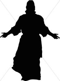 Jesus In Silhouette Jesus Drawings Jesus Christ Artwork Jesus Images