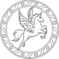 Mandala Vorlage Pegasus Ausmalbilder Mandala Ausmalbilder Mandala Ausmalen