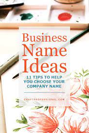 Craft Business Guide Learn How To Sell Your Crafts Craft Business Cute Business Names Buisness Name Ideas