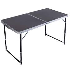 Timber Ridge Adjustable Height Portable Lightweight Folding Utility Outdoor Camping Table Review Camping Table Foldable Table Camping Picnic Table