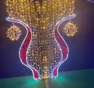Christmas Decoration 2D LED Star Motif Light