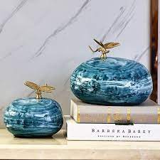 Place the jar on a console or use it as an accent piece. Luxury Decorative Jars Decorative Jars For Sale