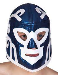 Professional wrestlers have been using masks as far back as 1915 and they are still widely used today, especially in lucha libre in mexico. Blaue Wrestling Maske Fur Erwachsene