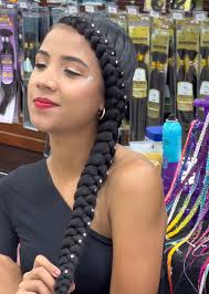 Sparkles in Hair Braids