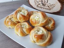 Rosen Pogaca Weich Und Fluffig P S Backparadies Youtube Lebensmittel Essen Pogaca Rezept Rezepte