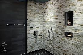 Popular glass tiles bathroom diy of good quality and at affordable prices you can buy on looking for something more? Basalt And Glass Tile Bathroom By Complete Tile Collection Aspire Design And Home