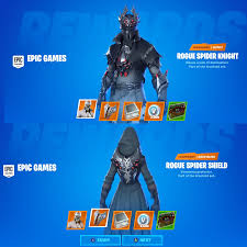 All of coupon codes are verified and tested today! When Redeeming The Rogue Spider Knight It Incorrectly Displays The Regular Spider Knight And Spider Shield Fortnitebr