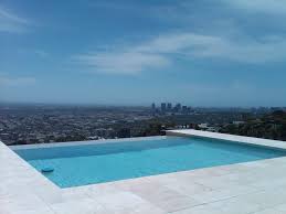 Hollywood Hills Infinity Pool With Amazing Views Dream Pools Beverly Hills Houses Beverly Hills Real Estate