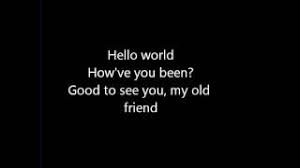 As such it can be used to quickly compare syntax differences between various programming languages. Hello World Lady Antebellum Lyrics Youtube