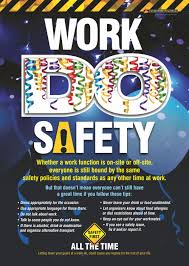 This Safety Poster From Promote Safety Is A Reminder To Workers That Having A Good Time At A Work Function Includes B Safety Posters Safety Policy Canada Print