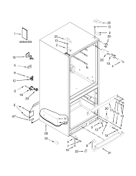 bottom mount refrigerator parts