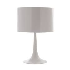 Mod Silk Table Lamp In White Tulip Table Lamp Table Top Lamps Table Lamp