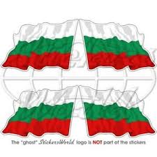 Hier gibts die flagge von bulgarien in zum kostenlosen download. Bulgarien Wehende Flagge Bulgarische Fahne 50mm Auto Aufkleber X4 Vinyl Stickers Ebay