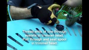 Ryobi string trimmer head replacement #311759014. Replacing Trimmer Line On Ryobi Reel Easy Trimmer Head Youtube