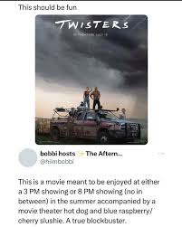 I'm pretty sure this is a tale of revenge against a tornado  🤣🤦🏻‍♂️🤷🏻‍♂️ Movie Threads