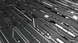 sci fi floor section kb018 by distance880 サイバーパンクシティ フロア sf アート