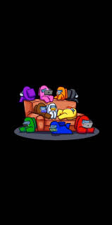 Among Us Cute Patterns Wallpaper Cartoon Wallpaper Iphone Cartoon Wallpaper