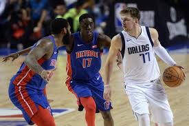 See the live scores and odds from the nba game between mavericks and pistons at little caesars arena on october 9, 2019. Detroit Pistons Burned By Luka Doncic And The Mavs 122 111 In Mexico
