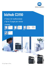 This driver package is available for 32 and 64 bit pcs. Bizhub C3110 Datasheet 5 By Konica Minolta Business Solutions Europe Gmbh Issuu