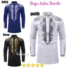Selain pink, biru muda atau biru langit juga cocok lho untuk dipadukan dengan baju navy.perpaduan kedua warna biru ini akan membuat penampilan kalian terkesan anggun dan riang sehingga sangat cocok untuk digunakan ke segala jenis acara, baik formal maupun casual. Jual Produk Baju Koko Biru Dongker Termurah Dan Terlengkap Juli 2021 Bukalapak