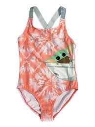 Your little star wars fan will love these boys' the child aka baby yoda swim trunks. Star Wars Star Wars Girls Baby Yoda Swimwear 1 Piece Sizes 4 12 Walmart Com Walmart Com