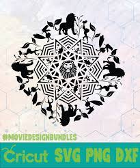 Download Lion King Mandala Disney Logo Svg Png Dxf Movie Design Bundles