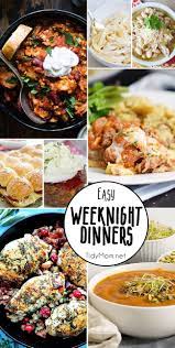 Easy Weeknight Dinners To Make This Week Easy Weeknight Dinners Dinner Recipes Easy Quick Healthy Weeknight Dinners