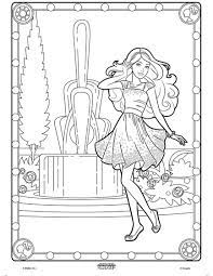 Try making them larger, cooler, and more indestructible! Color Alive Barbie Coloring Page Crayola Com