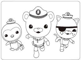 Get hold of these colouring sheets that are full of octonauts pictures and involve your kid in painting them. Octonauts Characters Coloring Pages Octonauts Characters Valentine Coloring Pages Coloring Pictures