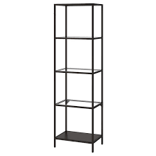 Maybe you would like to learn more about one of these? Vittsjo Shelf Unit Black Brown Glass Width 20 1 8 Ikea