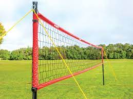 This inflatable sports arena is perfect for social distancing fun Beach Volleyball Net Systems Promotions