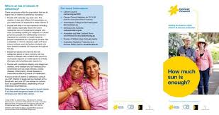 Australia has one of the highest rates of skin cancer in the world. How Much Sun Is Enough Brochure Sunsmart