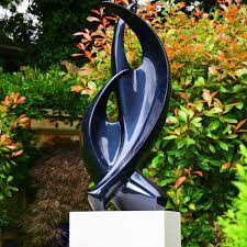 Stone bollard with chain loop 41 cm. 6 Gorgeous Garden Statues Garden Statues Contemporary Garden Modern Garden Furniture