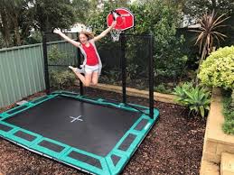 Safety nets are a good solution, but people have also opted for putting their trampoline into the ground. 10 Cool Installations For Your In Ground Trampoline Oz Trampolines Blog