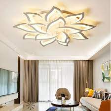 Untuk kesan yang elegan, tambahkan lampu berwarna kuning yang hangat di sekeliling plafon. Lampu Led Dalam Ruangan Lampu Dapur Dekorasi Rumah Lampu Gantung Ruang Tamu Lampu Led Modern Dalam Ruangan Lazada Indonesia