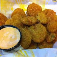 Deep Fried Pickles So Good From Buffalo Wild Wings Buffalo Wild Wings Fried Pickles Recipe Food Fried Pickles