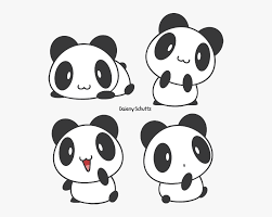 In the drawing that is above you can see the final result, and it is what we hope you can get after following the step by step that i am going to show you so that you learn to draw this cute panda bear. Little Panda By Daieny Panda Cartoon Drawing Easy Hd Png Download Transparent Png Image Pngitem