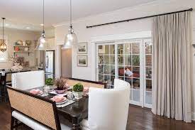 During the hottest times of year, you won't be opening them, but when it is cool enough, they need to be functional. Window Treatments For Sliding Glass Doors Drapery Street