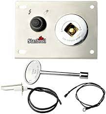 4.8 out of 5 stars 32. Amazon Com Stanbroil Fire Pit Gas Burner Spark Ignition Kit Including Push Button Igniter Gas Shut Off Valve With Key Patio Lawn Garden