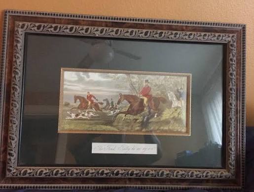 Bombay Company The Find Tally Ho Sheldon Williams Fox Hunt Hunting Framed Print | #1824085150