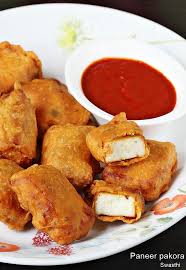Paneer Pakora Recipe Recipe Paneer Pakora Recipes Pakora Recipes Breakfast Recipes Indian