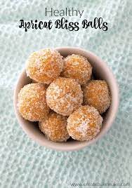 Healthy Apricot Bliss Balls Create Bake Make Recipe Apricot Recipes Food Processor Recipes Recipes